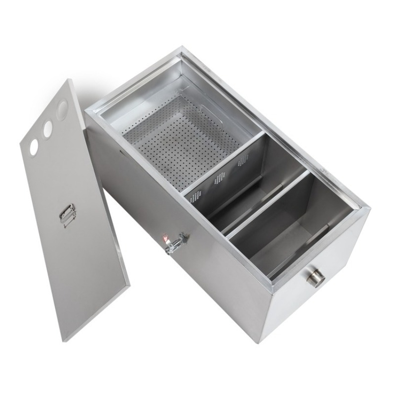 Commercial Kitchen Grease Trap - Paslanmaz çelik yağ tutucu yağ-su ayırıcı