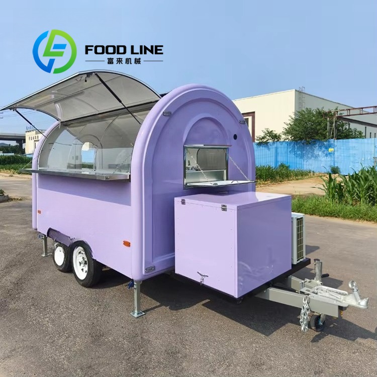 Commercial Kitchen Trailer - Ticari Fırın Satış Karavanı Mobil Hot