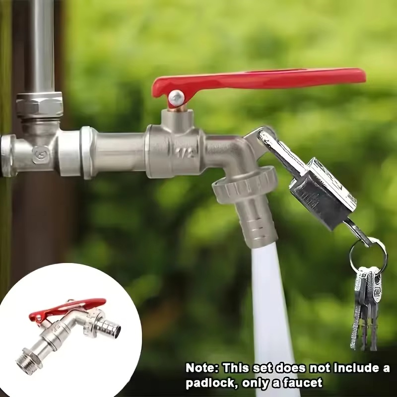 Commercial Kitchen Tap - 1 adet 1/2 inç çinko alaşımı