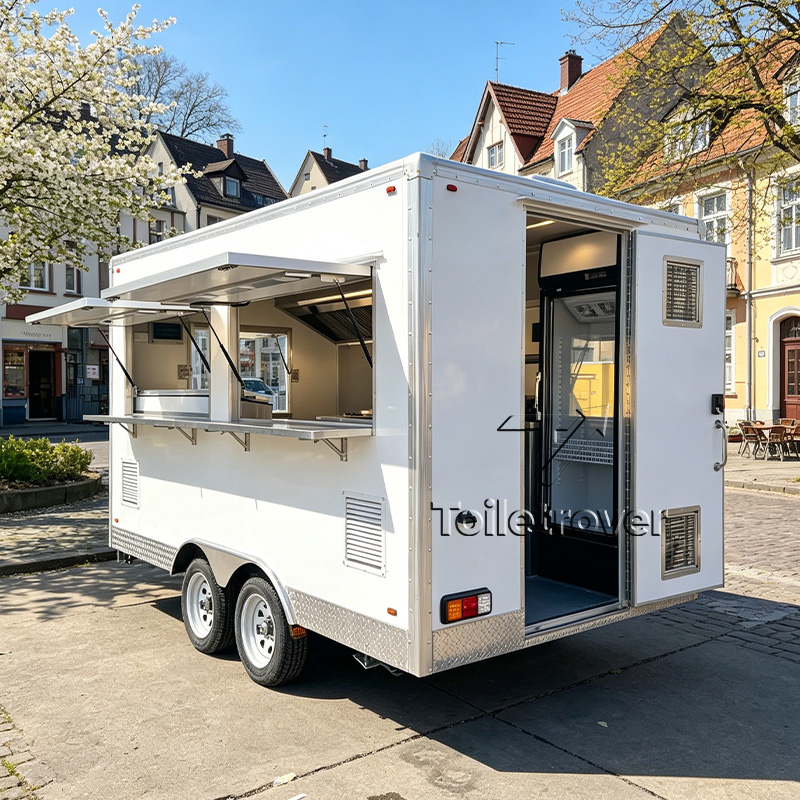 Commercial Kitchen Trailer - Özelleştirilebilir Ticari Mobil Yiyecek Arabası Remorque