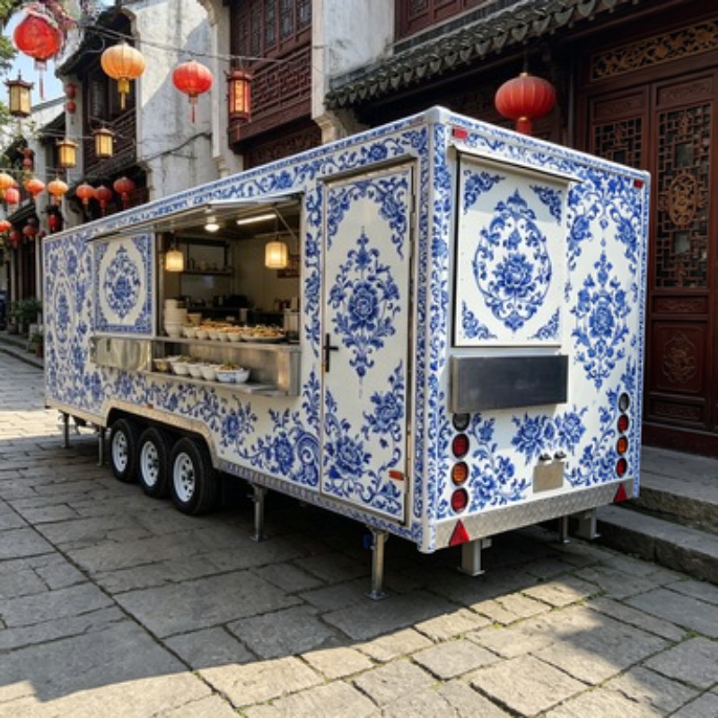 Commercial Kitchen Trailer - Sıcak Sosisli Sandviç (Hot Dog) ve