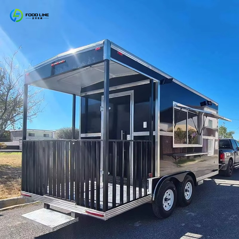 Commercial Kitchen Trailer - Yiyecek Kamyonu Mobil Catering Treyleri Ticari
