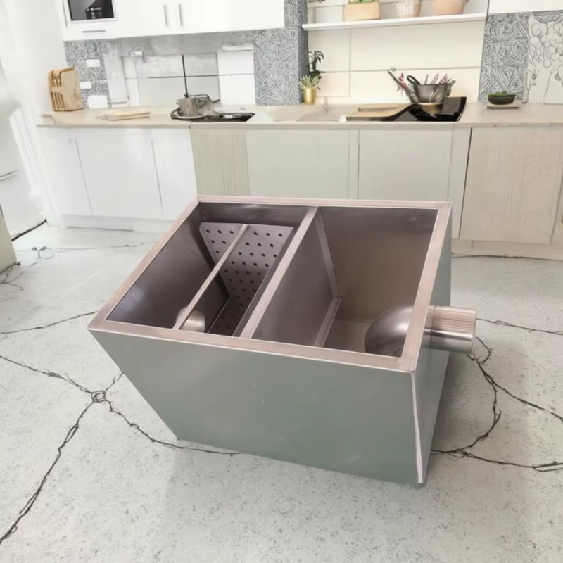 Commercial Kitchen Grease Trap - Restoran için yeni paslanmaz çelik mutfak
