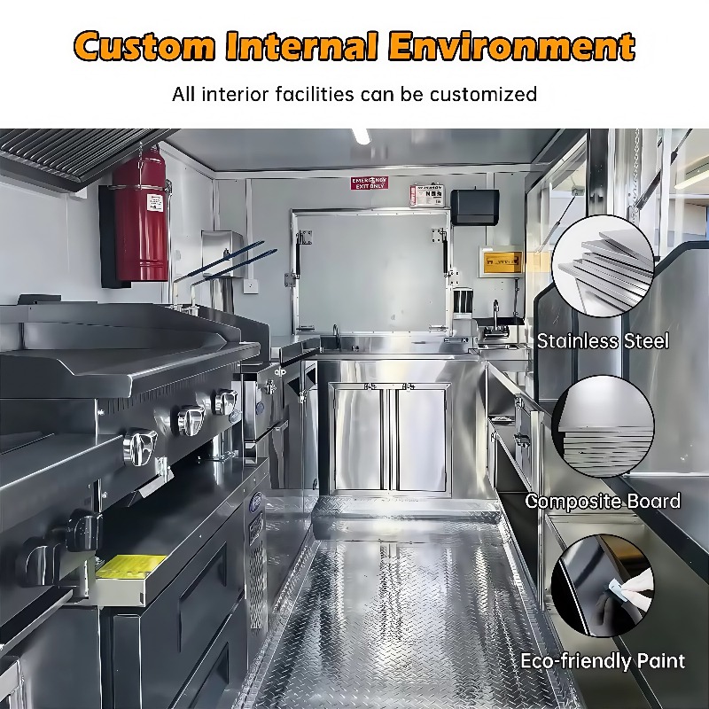 ABD Onaylı Özel Gıda Treyleri  - Commercial Kitchen Trailer incelemesi ve fiyatı