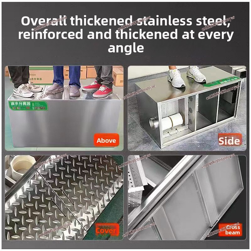 Gömülü Paslanmaz Çelik Yağ Tut - Commercial Kitchen Grease Trap incelemesi ve fiyatı