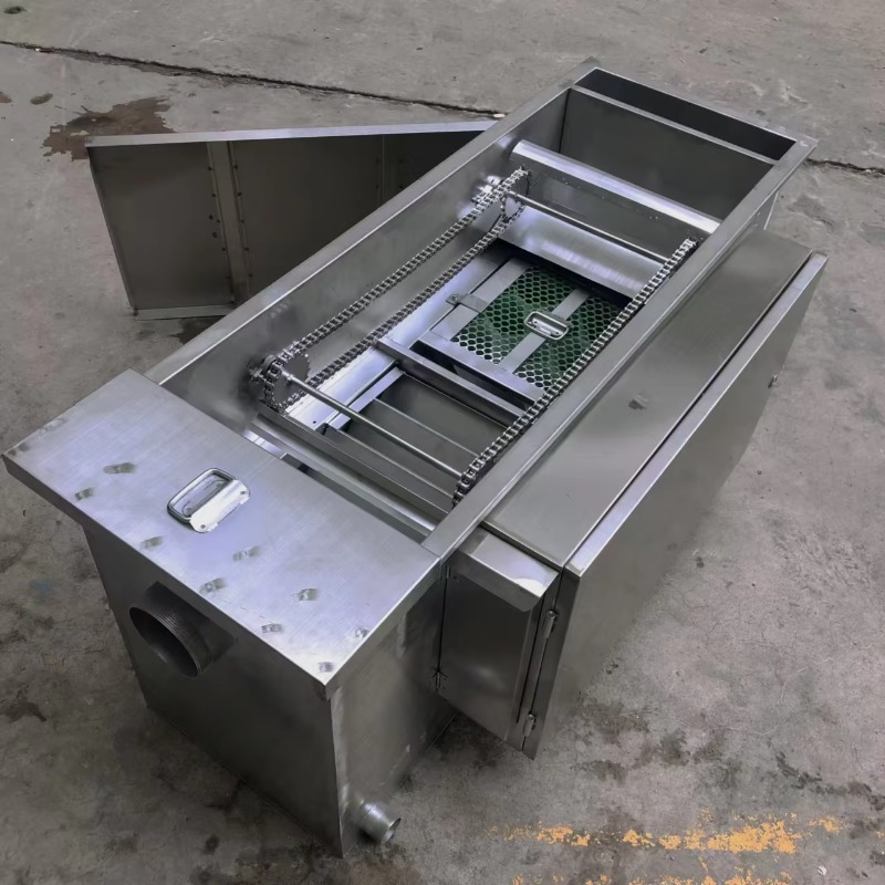 Özelleştirilmiş 304 Paslanmaz  - Commercial Kitchen Grease Trap incelemesi ve fiyatı