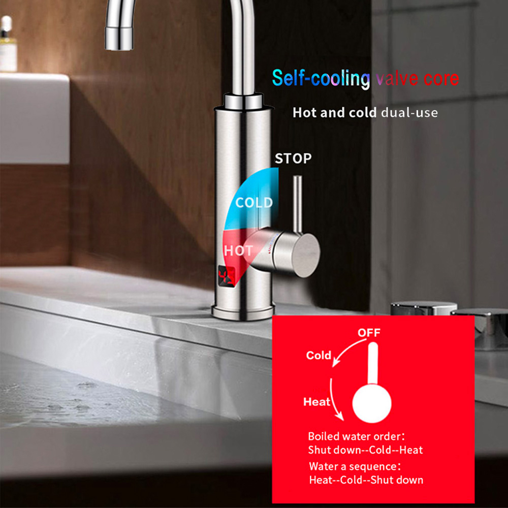 3000W Elektrikli Su Isıtıcı Ba - Commercial Kitchen Tap incelemesi ve fiyatı