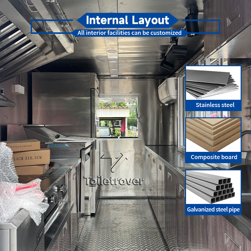 Özelleştirilebilir Ticari Mobi - Commercial Kitchen Trailer incelemesi ve fiyatı