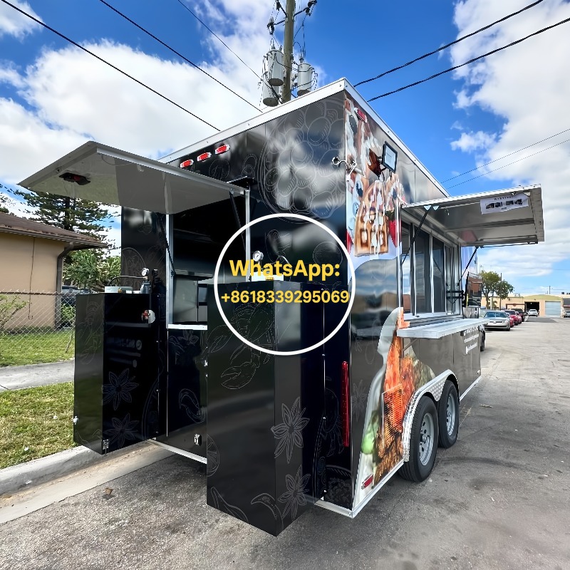 Mobil Yemek Treyleri Fast Food - Commercial Kitchen Trailer incelemesi ve fiyatı