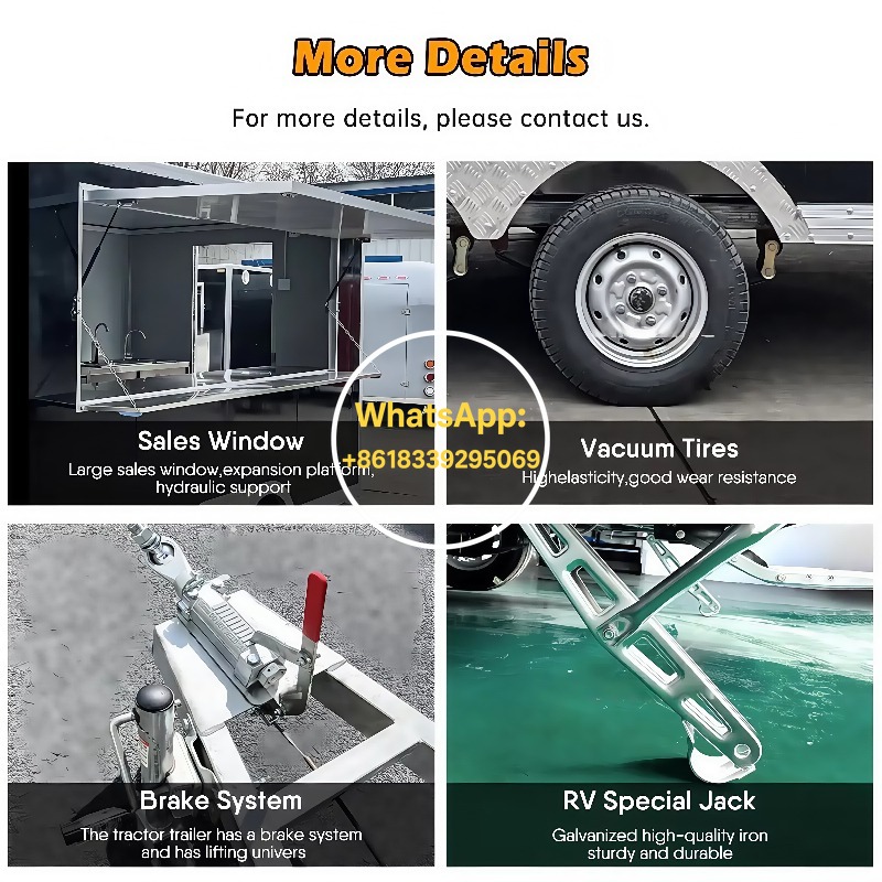 Mobil Yemek Treyleri Fast Food - Commercial Kitchen Trailer incelemesi ve fiyatı