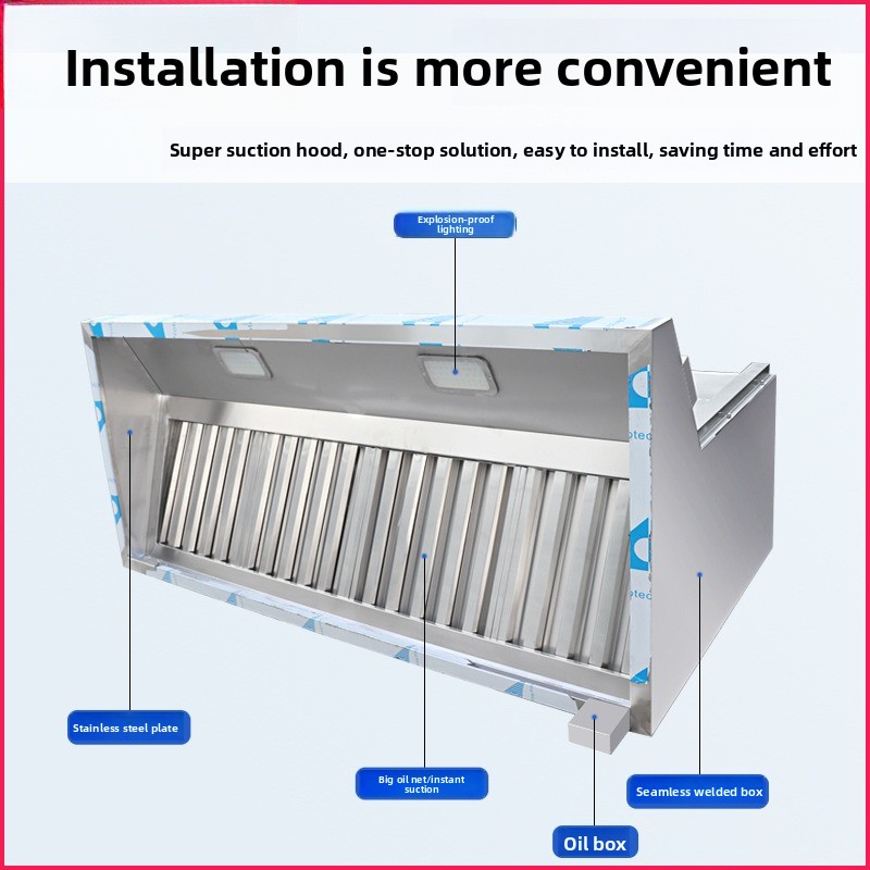 Kurulum gerektirmeyen ticari g - Commercial Kitchen Hood Installation incelemesi ve fiyatı