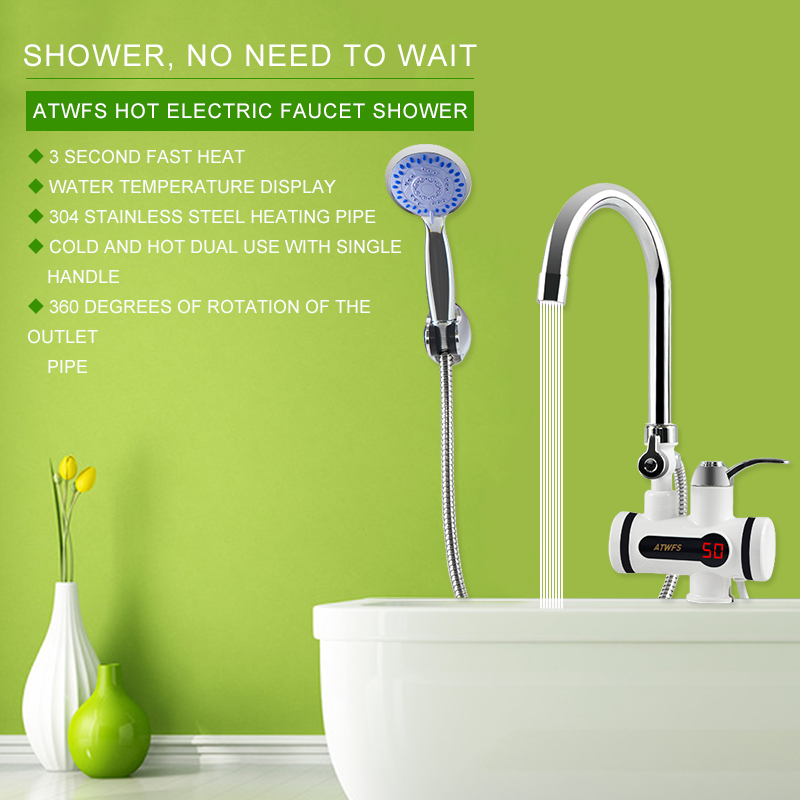 ATWFS 3000W Tanksız Su Isıtıcı - Commercial Kitchen Tap incelemesi ve fiyatı