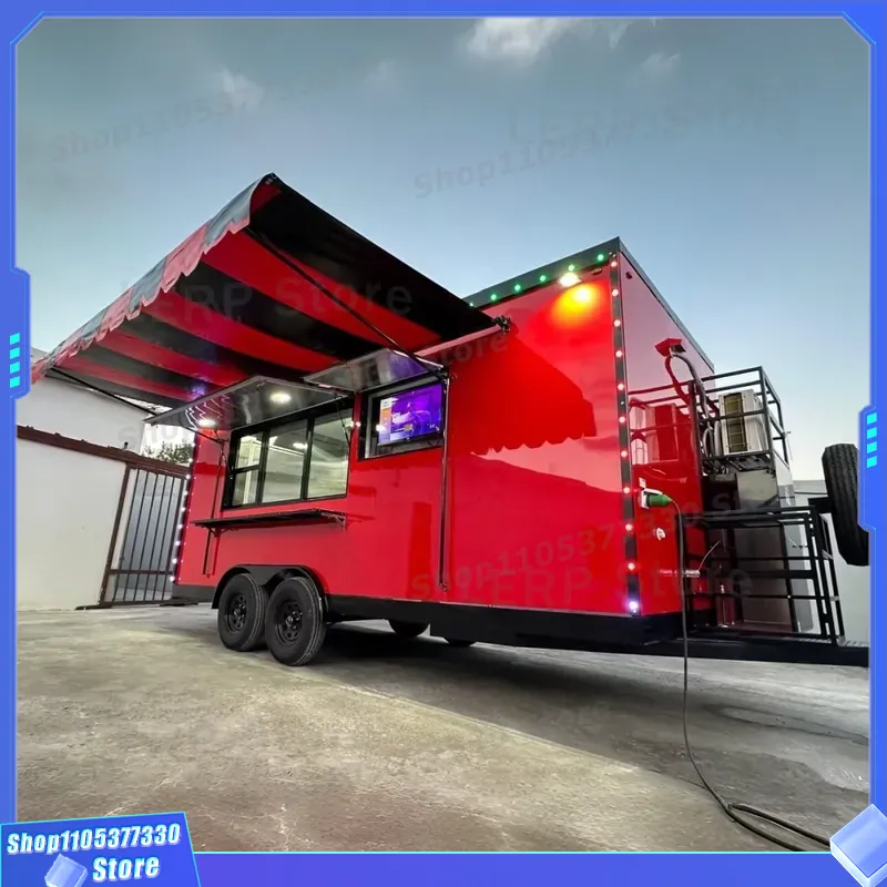 EPA Uyumlu Mobil Yiyecek Römor - Commercial Kitchen Trailer incelemesi ve fiyatı