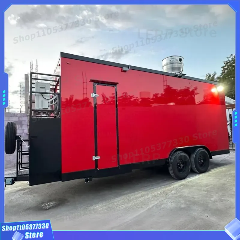 EPA Uyumlu Mobil Yiyecek Römor - Commercial Kitchen Trailer incelemesi ve fiyatı