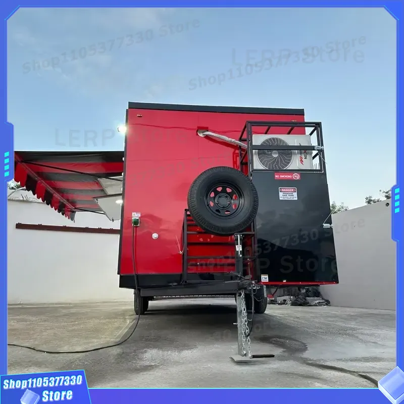 EPA Uyumlu Mobil Yiyecek Römor - Commercial Kitchen Trailer incelemesi ve fiyatı