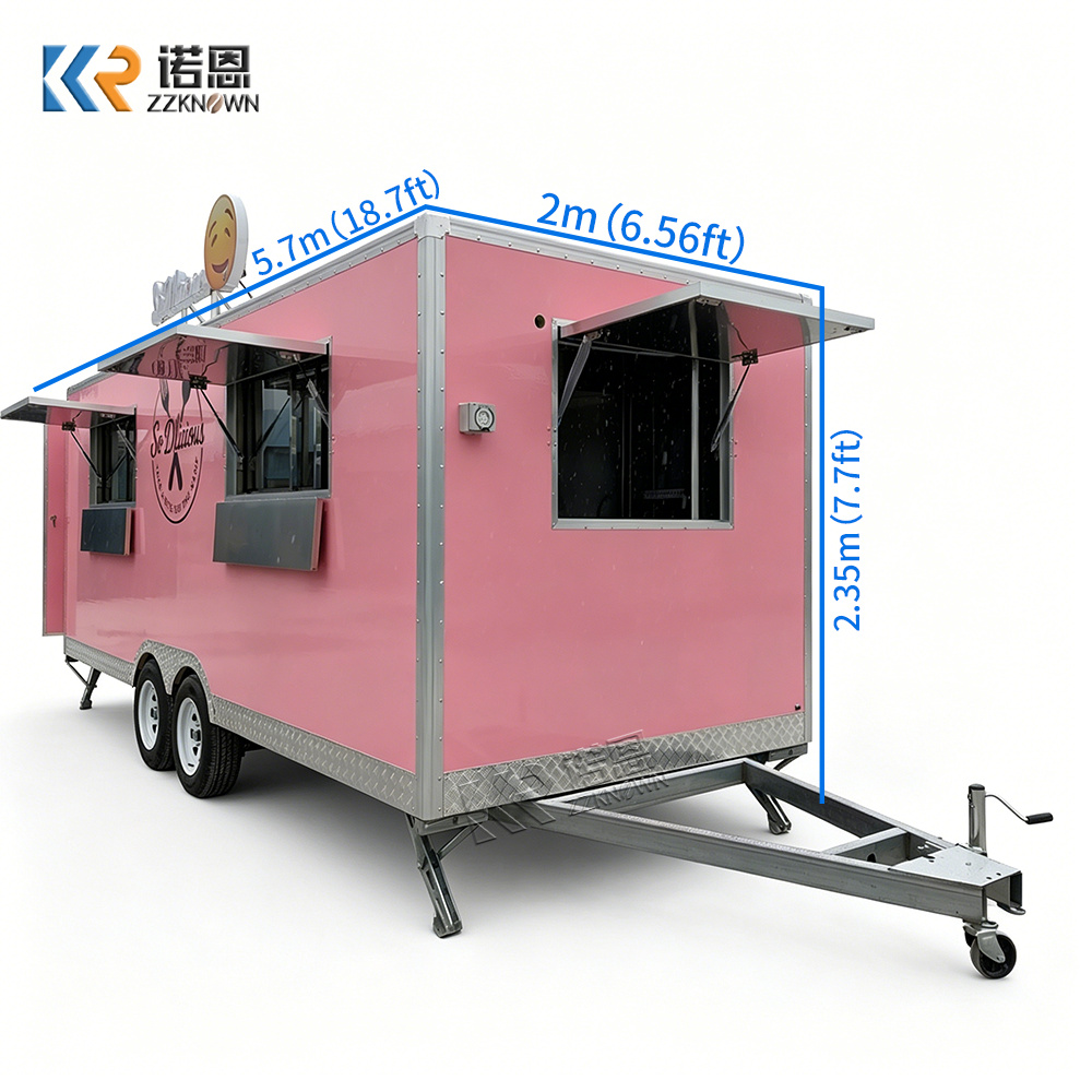 Yüksek Kaliteli Yiyecek Kamyon - Commercial Kitchen Trailer incelemesi ve fiyatı