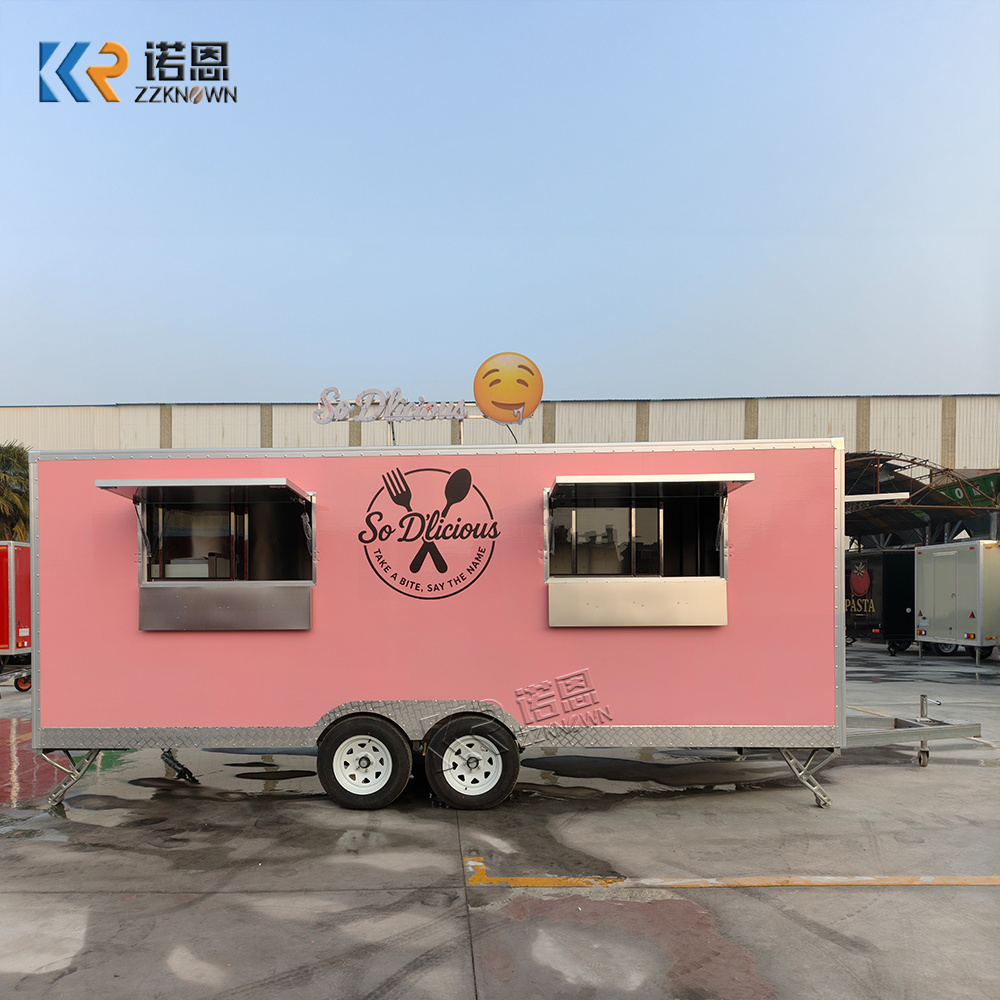 Yüksek Kaliteli Yiyecek Kamyon - Commercial Kitchen Trailer incelemesi ve fiyatı