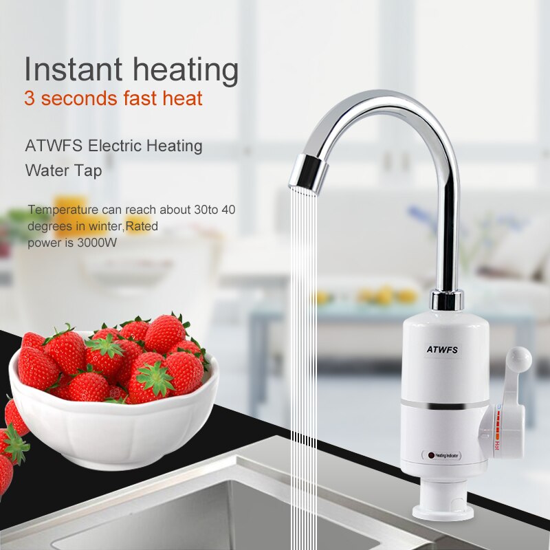 ATWFS Tankless elektrikli yeni - Commercial Kitchen Tap incelemesi ve fiyatı