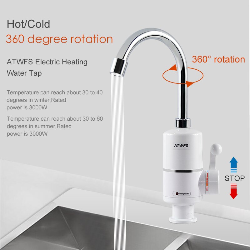 ATWFS Tankless elektrikli yeni - Commercial Kitchen Tap incelemesi ve fiyatı
