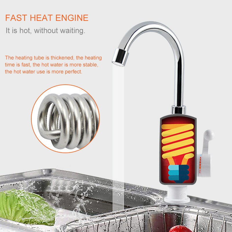 ATWFS Tankless elektrikli yeni - Commercial Kitchen Tap incelemesi ve fiyatı
