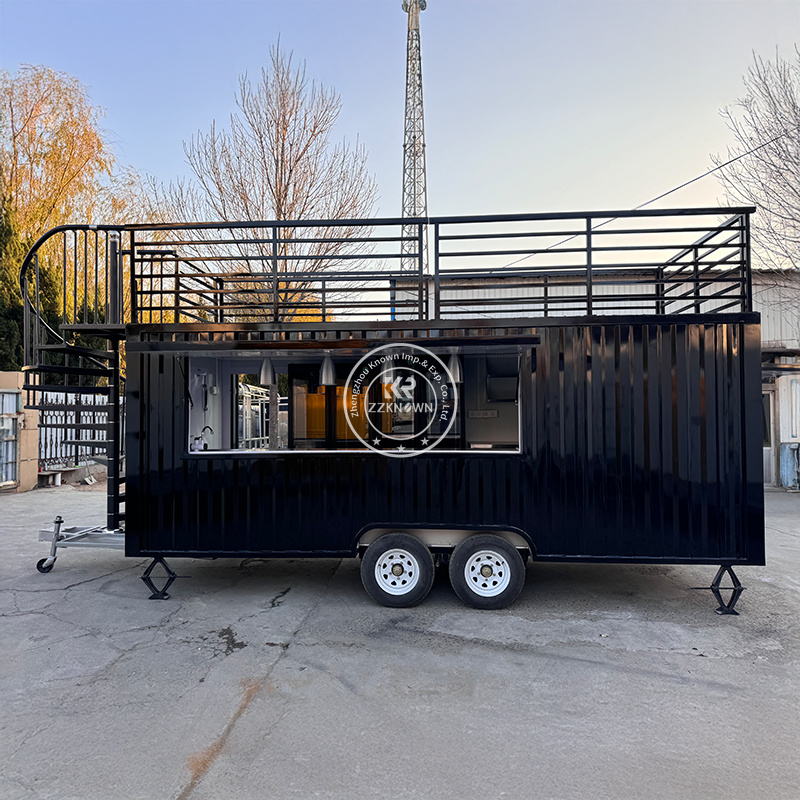ABD'nin En Popüler Otobüs Yeme - Commercial Kitchen Trailer incelemesi ve fiyatı
