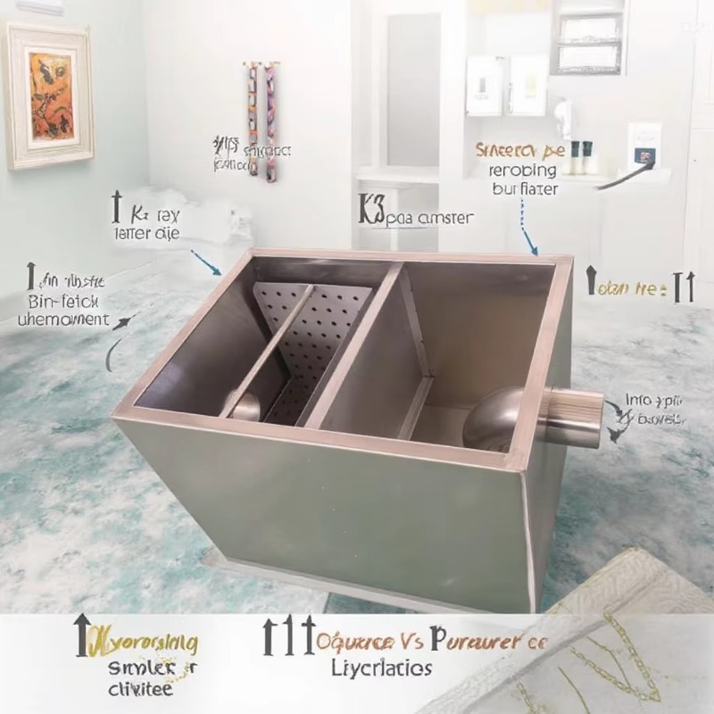 Restoran için yeni paslanmaz ç - Commercial Kitchen Grease Trap incelemesi ve fiyatı